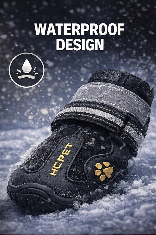 Waterproof Winter Dog Boots